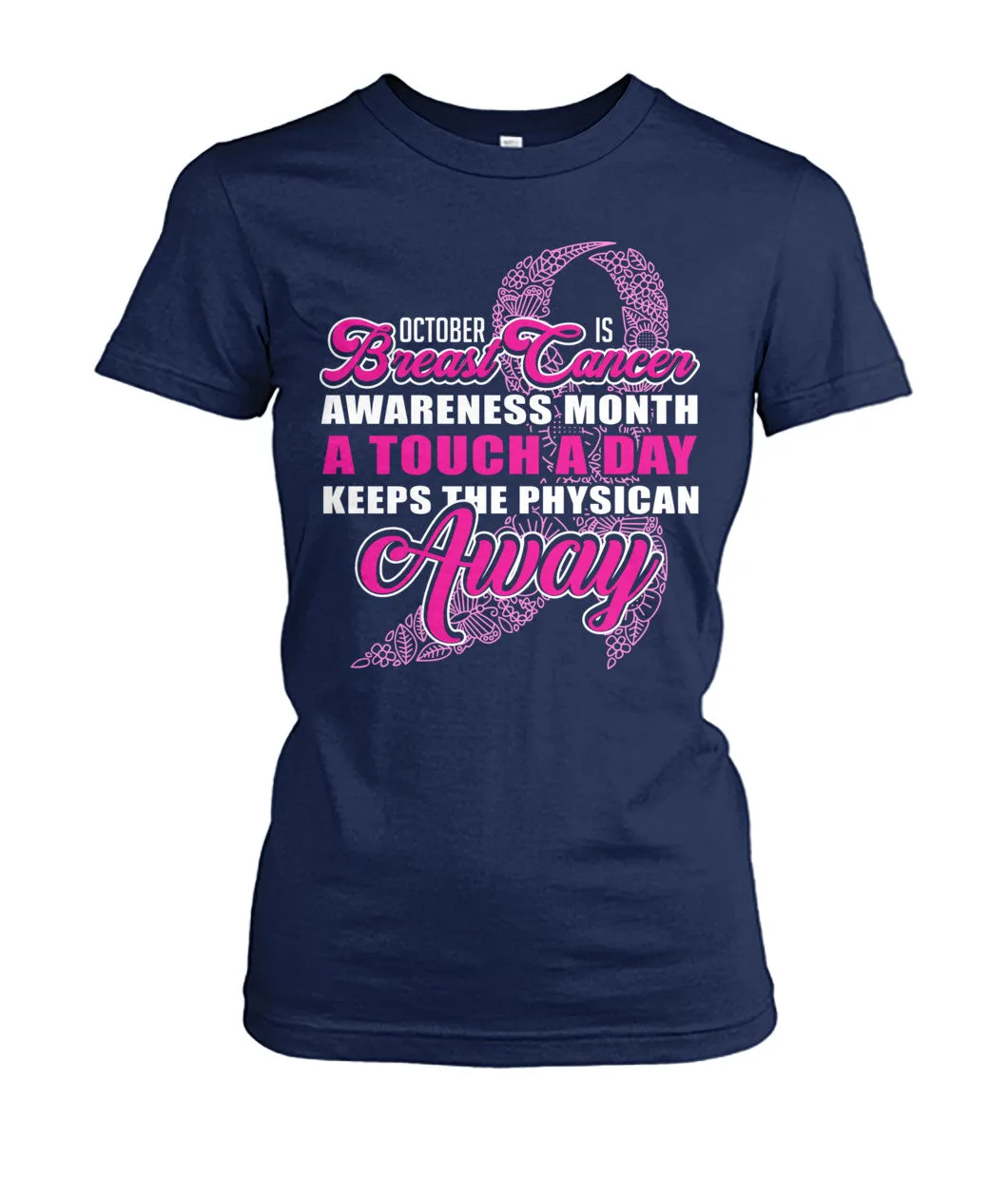 October Breast Cancer Awareness Month Shirts and Long Sleeves