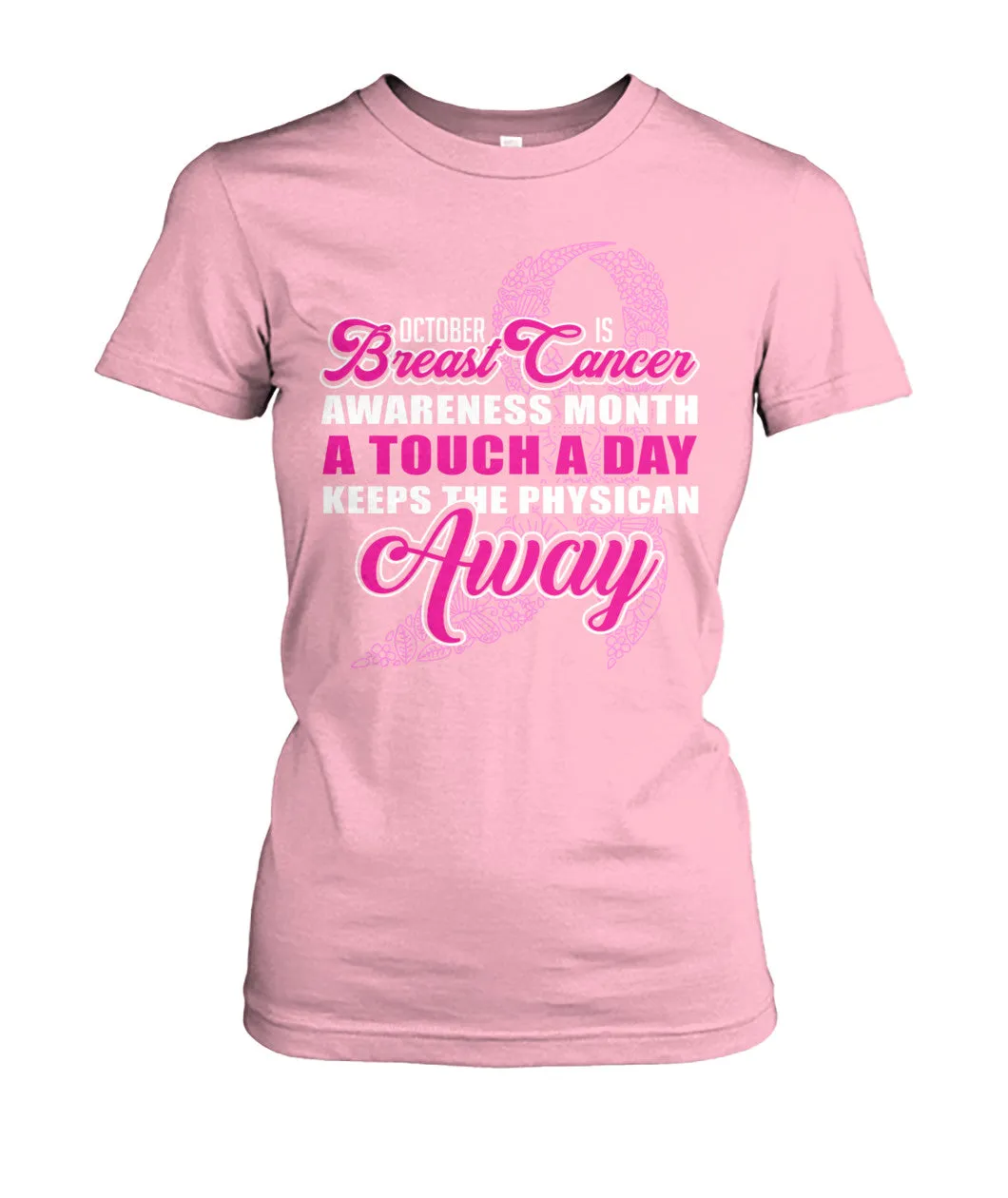 October Breast Cancer Awareness Month Shirts and Long Sleeves