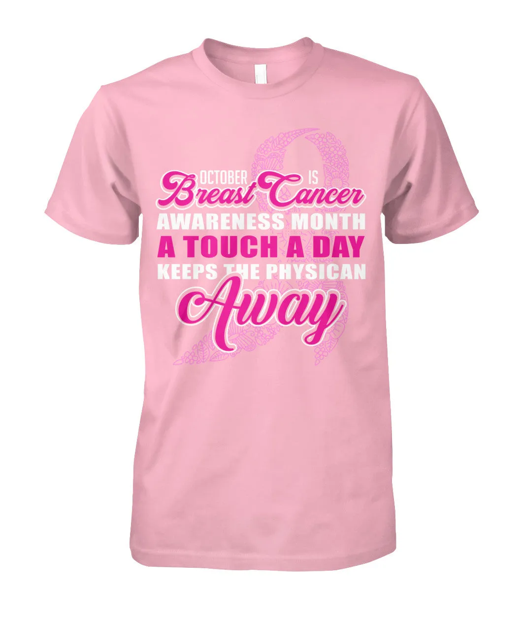 October Breast Cancer Awareness Month Shirts and Long Sleeves