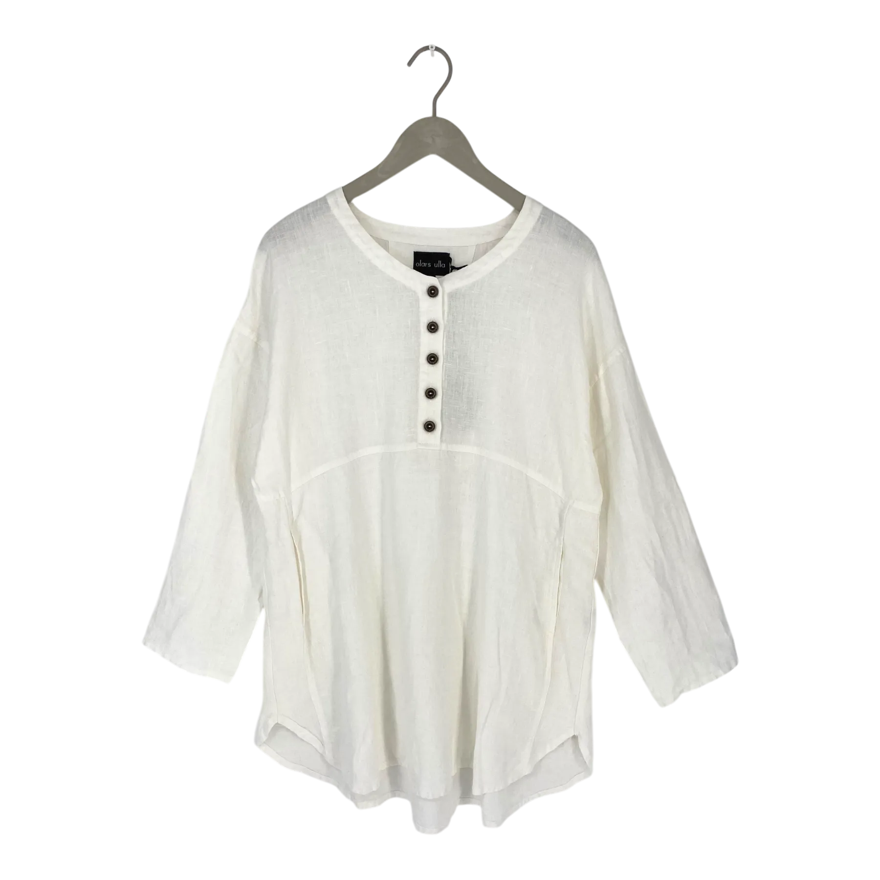 Olars Ulla taraff tunic shirt, white | woman S/M