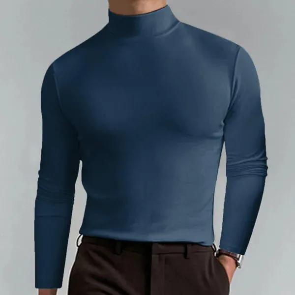 Oliver | Turtleneck Sweater with Long Sleeves and Slim Fit