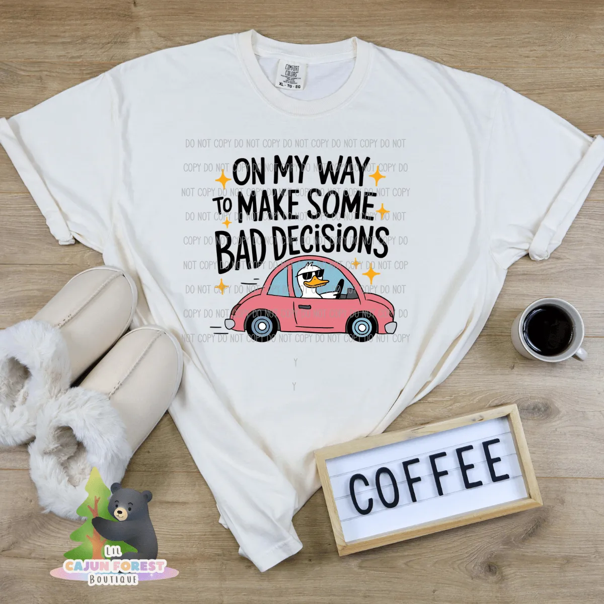 On My Way to Make Some Bad Decisions Graphic T-Shirt