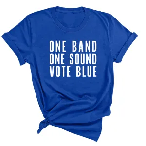 One Band One Sound Vote Blue (UNISEX FIT T-SHIRT)