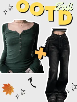 OOTD 82:Two-piece set included