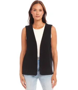 Open Sweater Vest