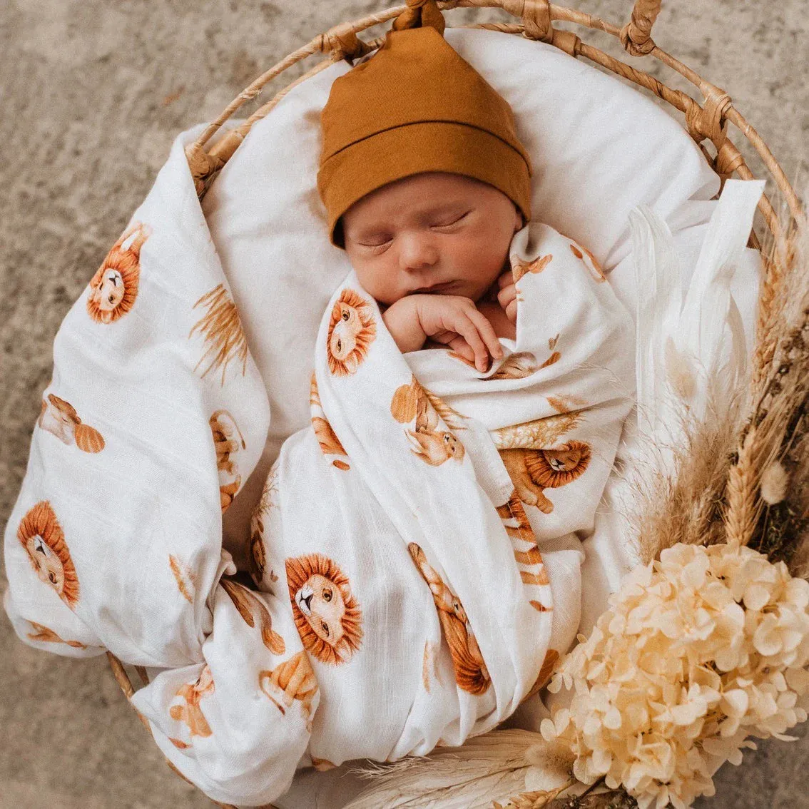 Organic 100% Cotton Muslin Wraps (8 designs)