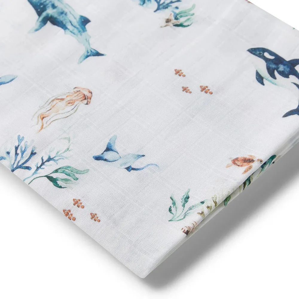 Organic 100% Cotton Muslin Wraps (8 designs)