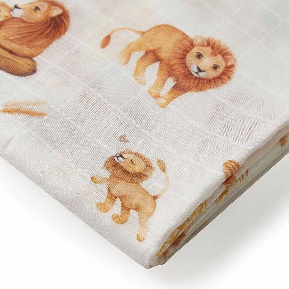 Organic 100% Cotton Muslin Wraps (8 designs)