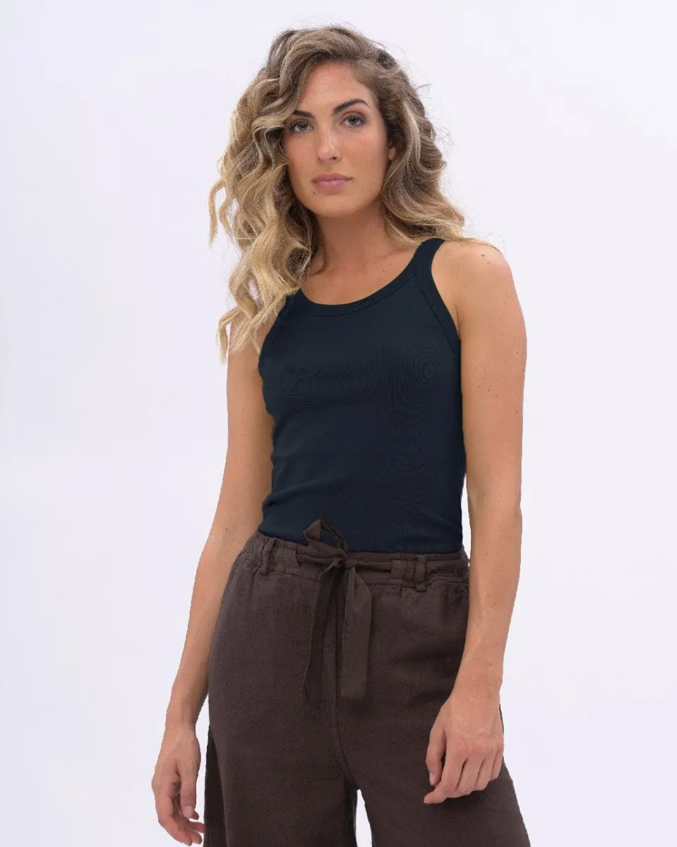 Organic Cotton Fitted Tank Top