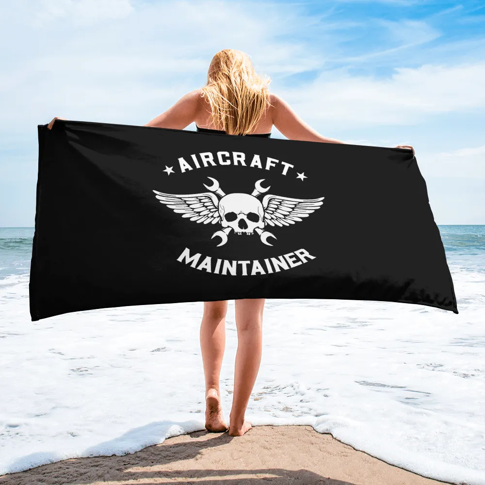 Original Aircraft Maintainer Towel Black Variant