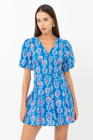 Oslo Printed Mini Dress