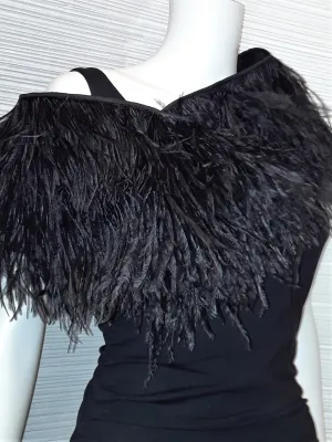 Ostrich Feather Wrap