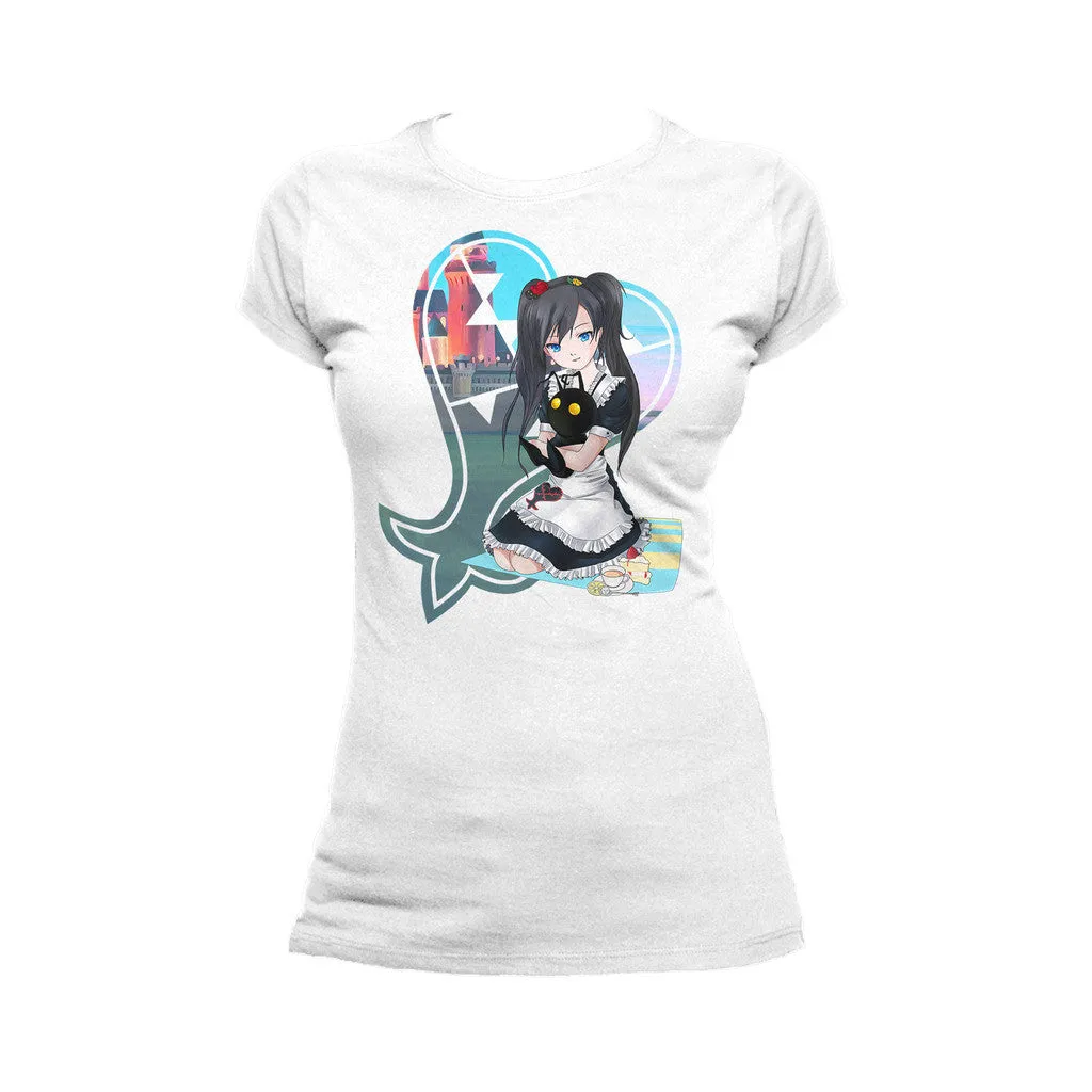 Otaku Caf̩e Heartless Official Women's T-shirt (White)