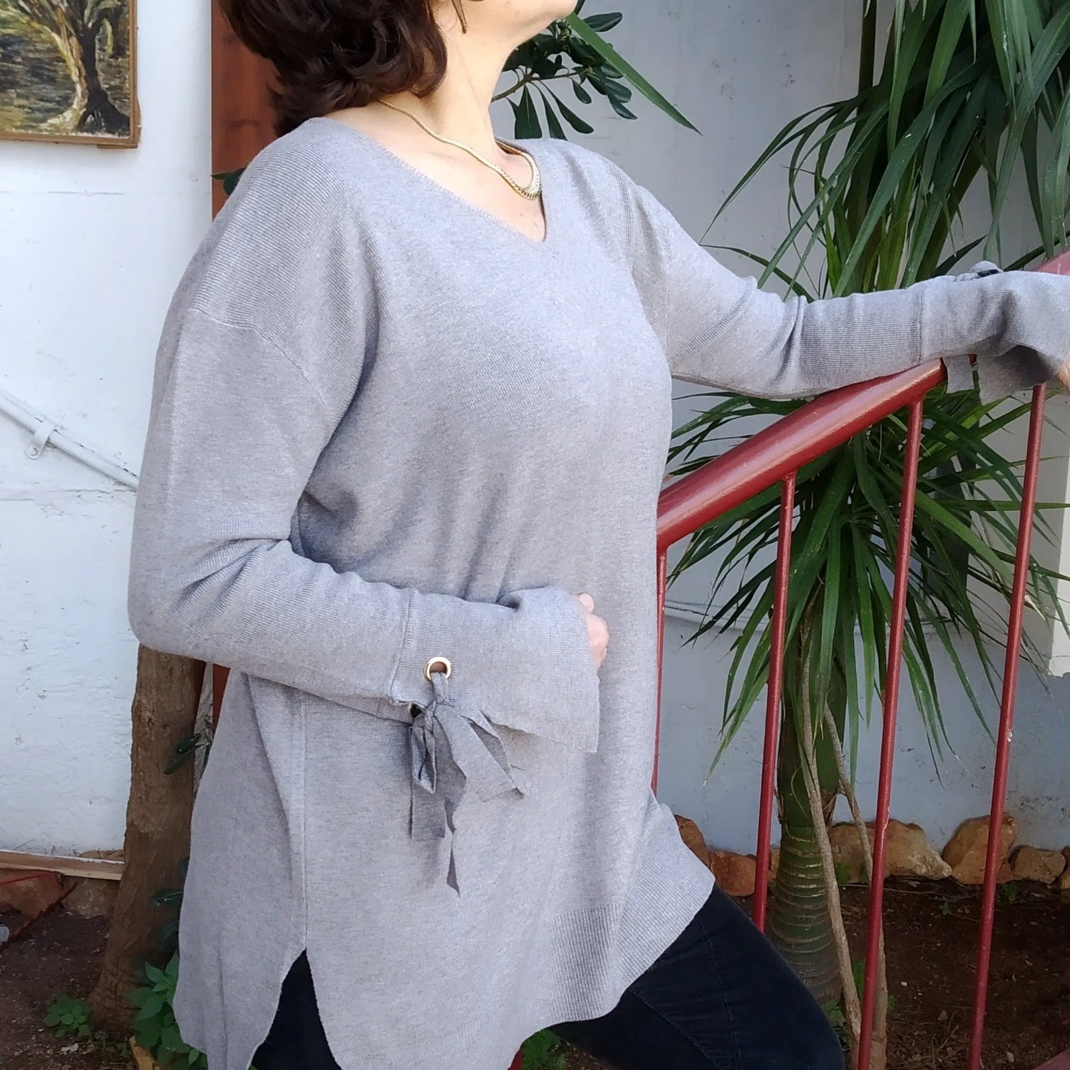 Oversized Sweater Cotton knit
