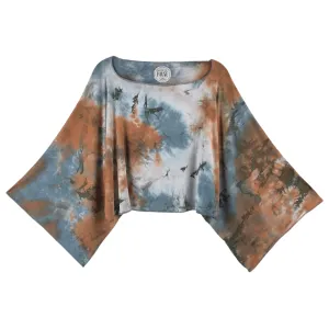 Paisley Tie Dye  Pullover Top - Cholla
