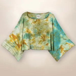 Paisley Tie Dye  Pullover Top - Saguaro