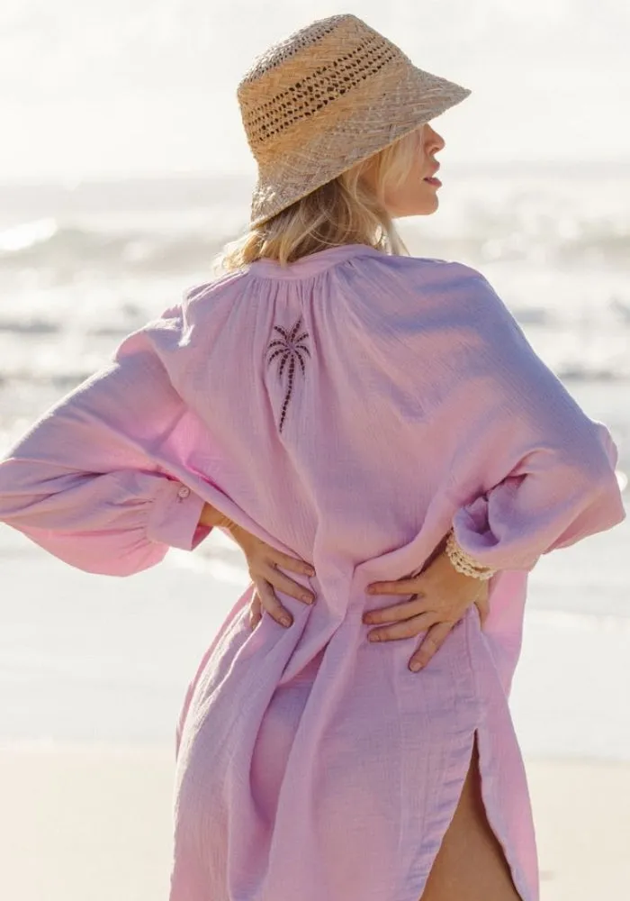 Palm Tunic - Orchid