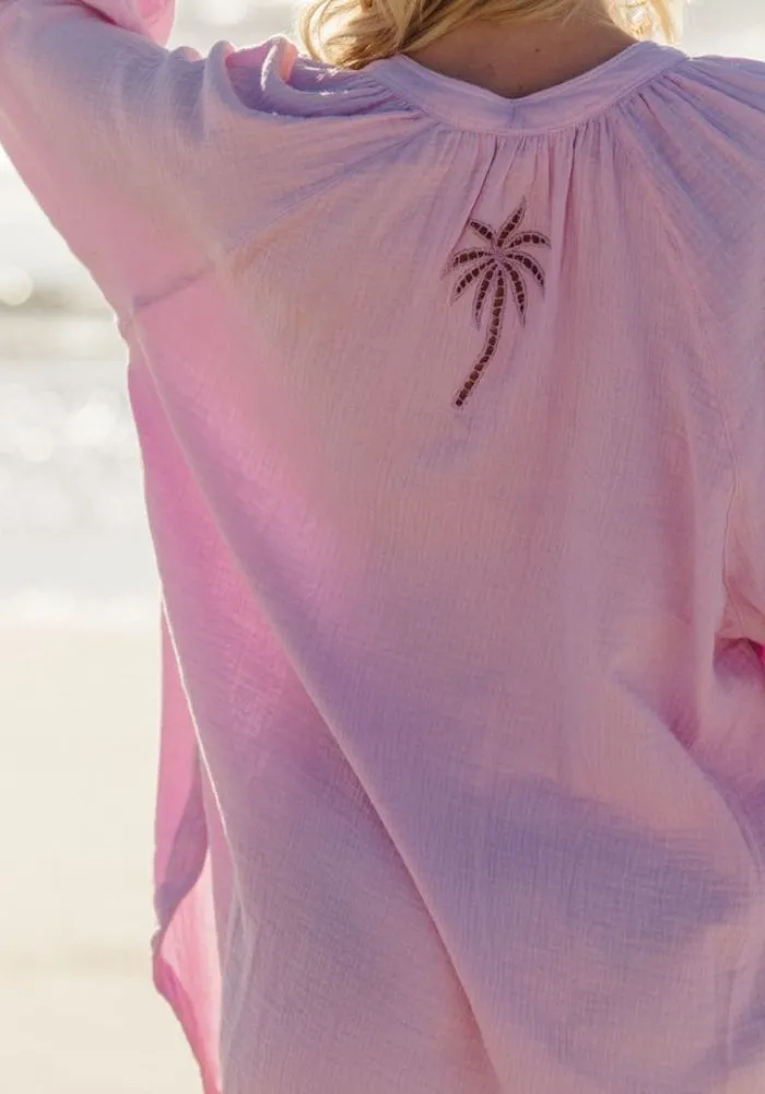 Palm Tunic - Orchid
