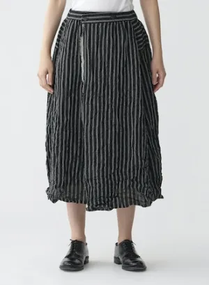 Pas de Calais Stripe Wrap Skirt