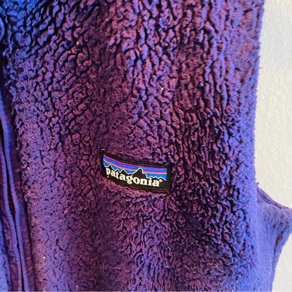Patagonia Vest Womens El Cap Los Gatos Fleece Purple Size Small