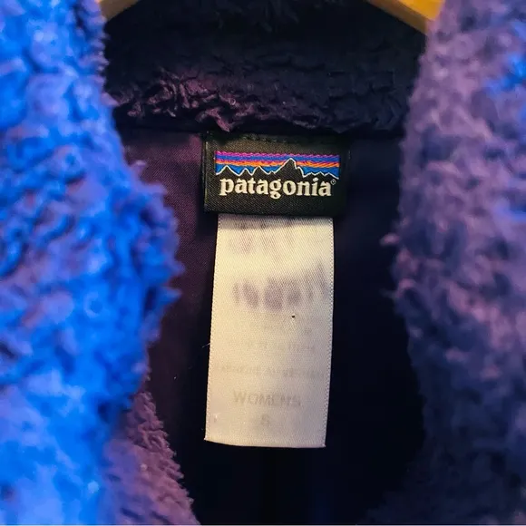 Patagonia Vest Womens El Cap Los Gatos Fleece Purple Size Small