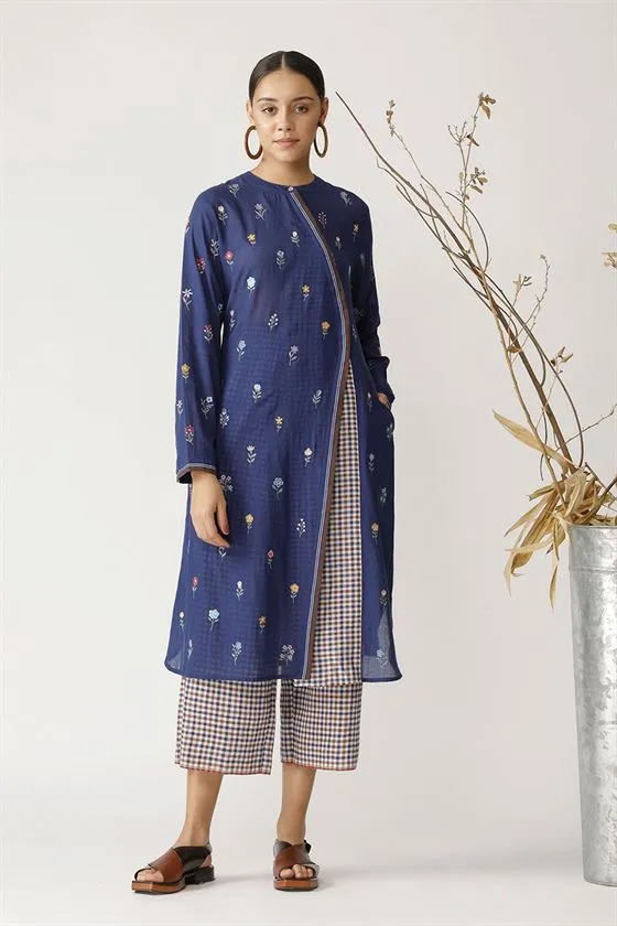 Payal Pratap   -   Ginkgo Multi Embroidered Tunic