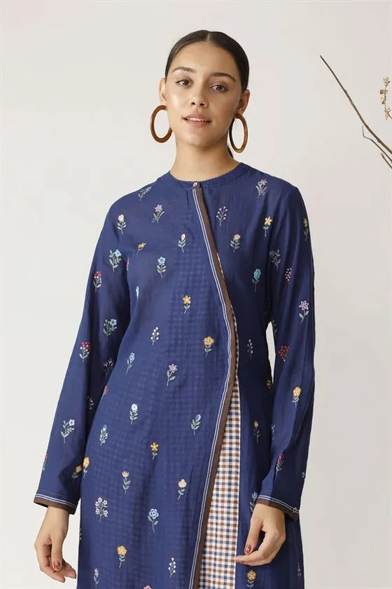 Payal Pratap   -   Ginkgo Multi Embroidered Tunic