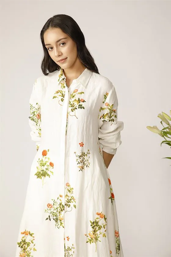 Payal Pratap   -   Nelsonia Asymmetrical Tunic Morning Glory