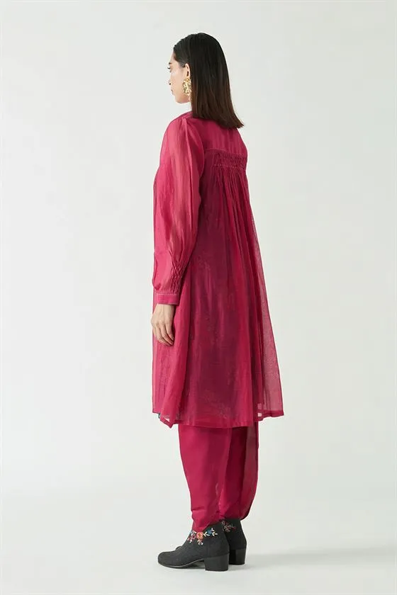 Payal Pratap   -   View with A Room  Chrissy Smocking Tunic (2 Pcs)