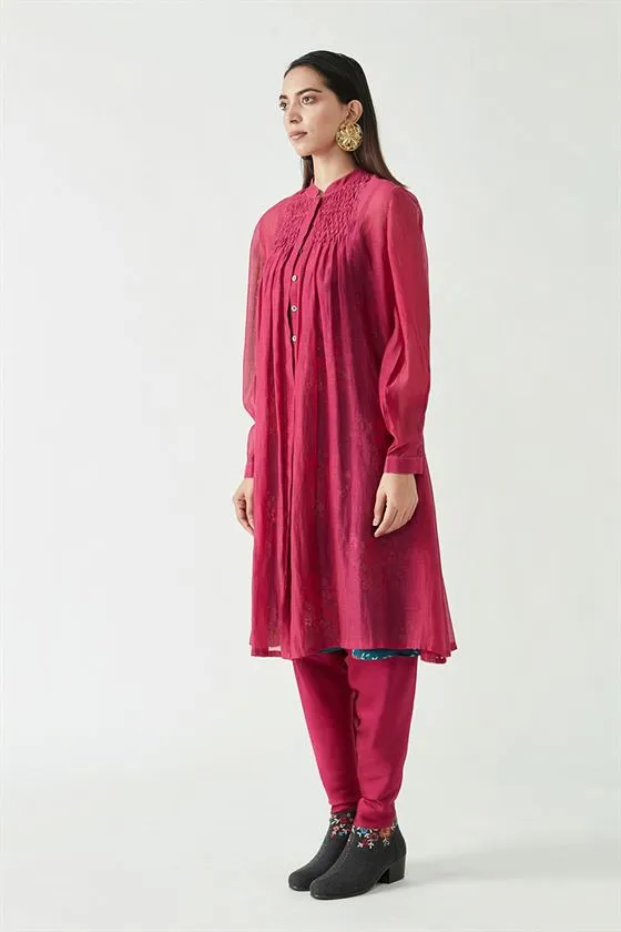 Payal Pratap   -   View with A Room  Chrissy Smocking Tunic (2 Pcs)