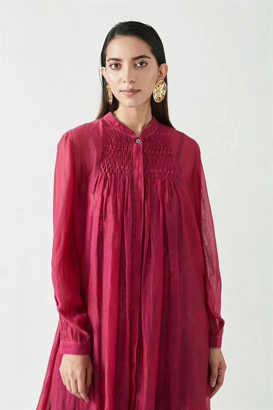 Payal Pratap   -   View with A Room  Chrissy Smocking Tunic (2 Pcs)
