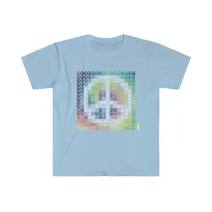 Peace From a Distance - Men's Fitted Workout T Shirt