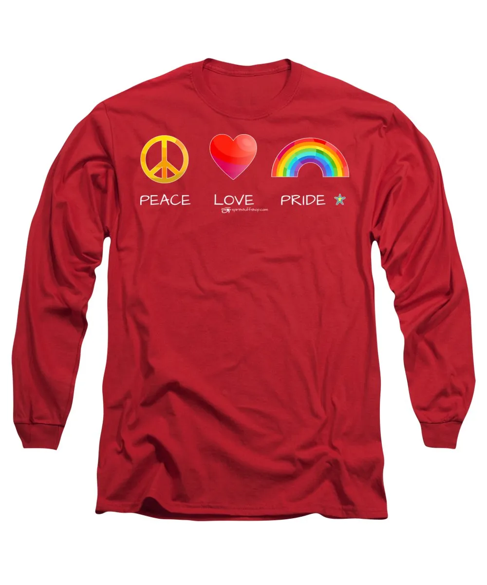 Peace Love And Pride - Long Sleeve T-Shirt