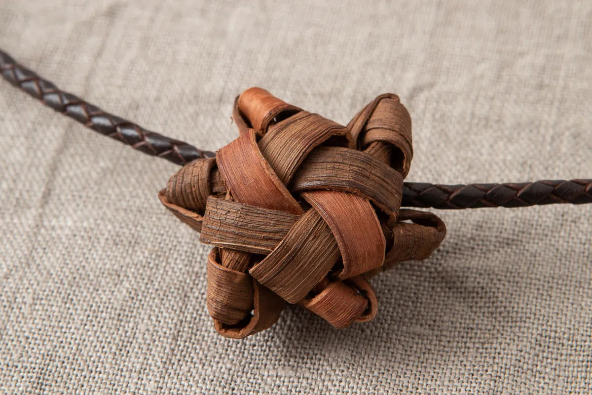 Pendant “Flower” (choker type) / Grape vine / Yamagata-JPN 311405-1