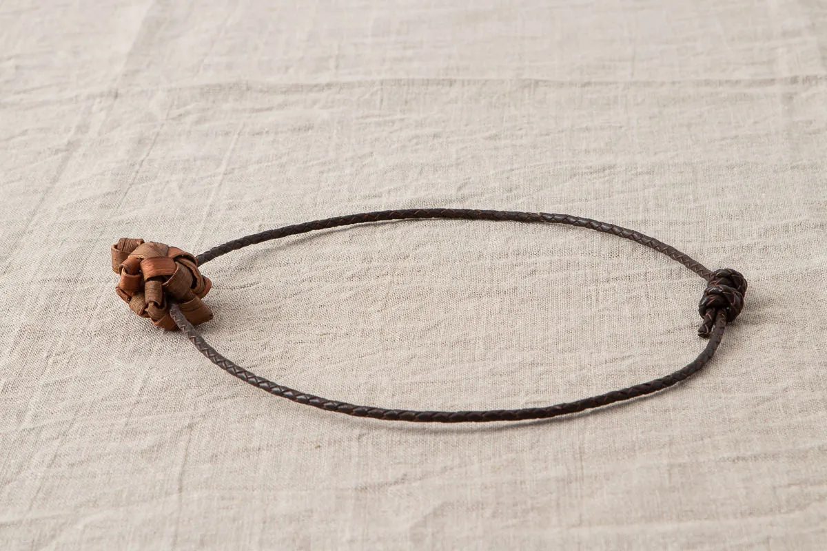 Pendant “Flower” (choker type) / Grape vine / Yamagata-JPN 311405-1