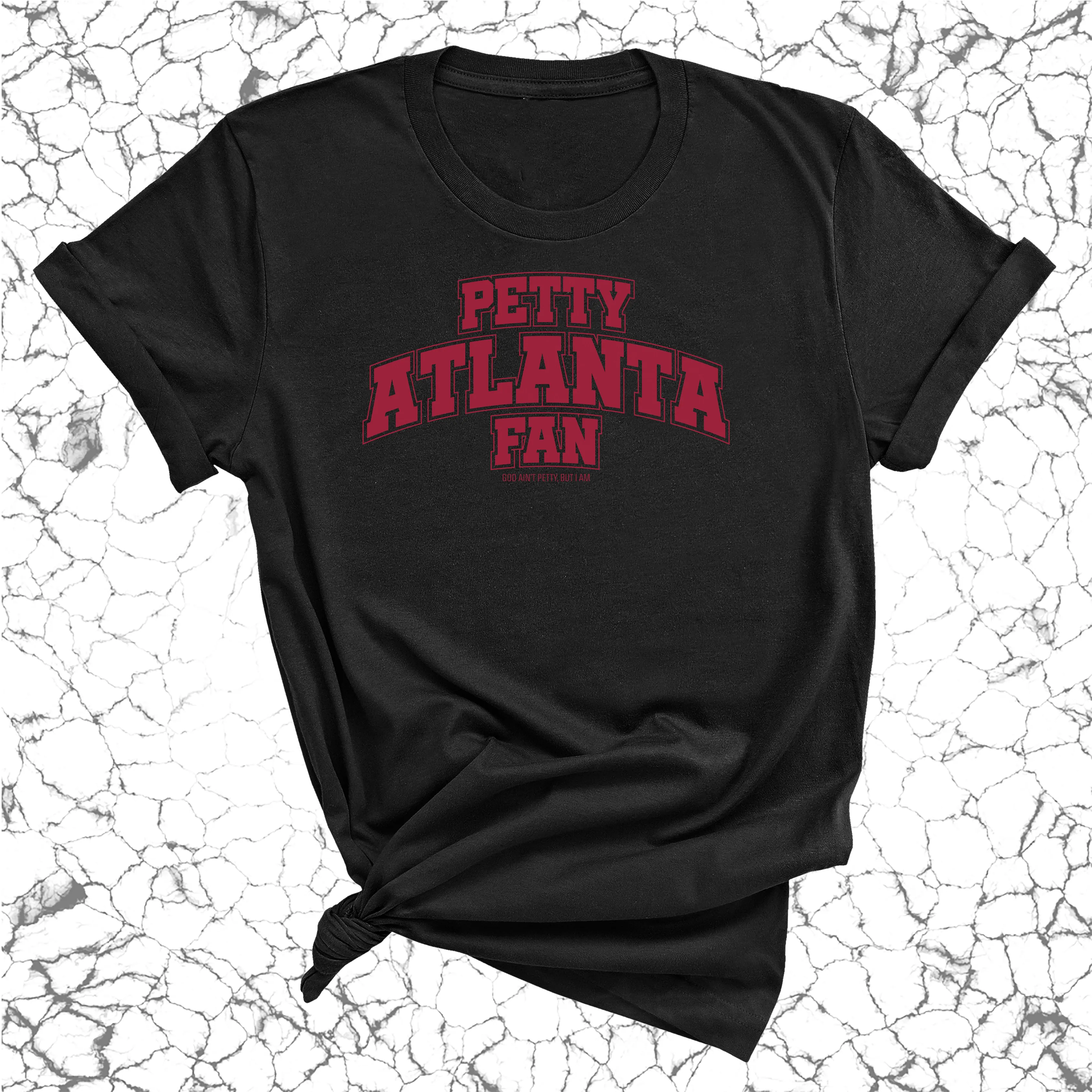 Petty Atlanta Fan Unisex Tee (Black/Red)