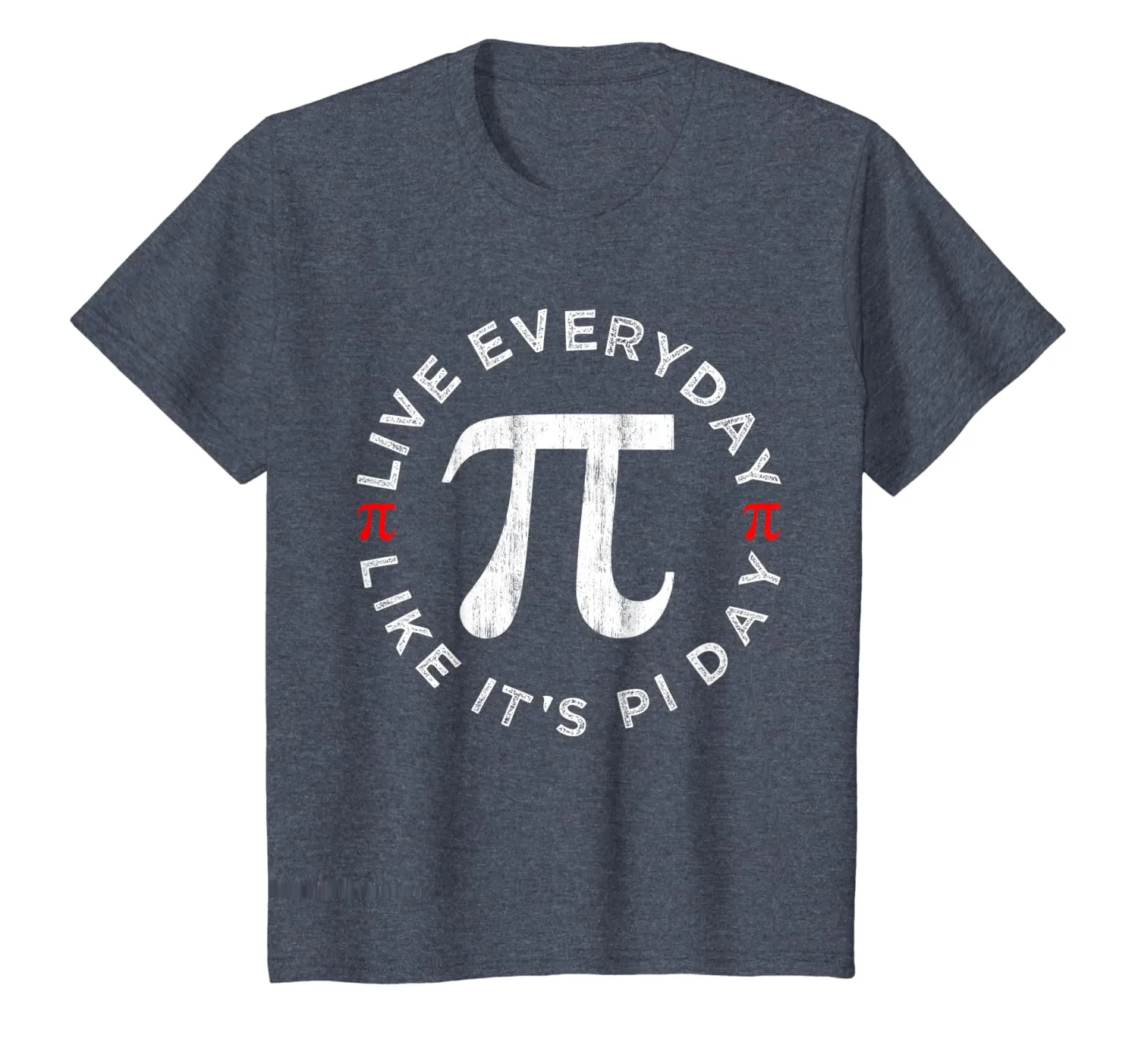 Pi Day Vintage T-Shirt 2020 Live Everyday Like It's Pi Day T-Shirt