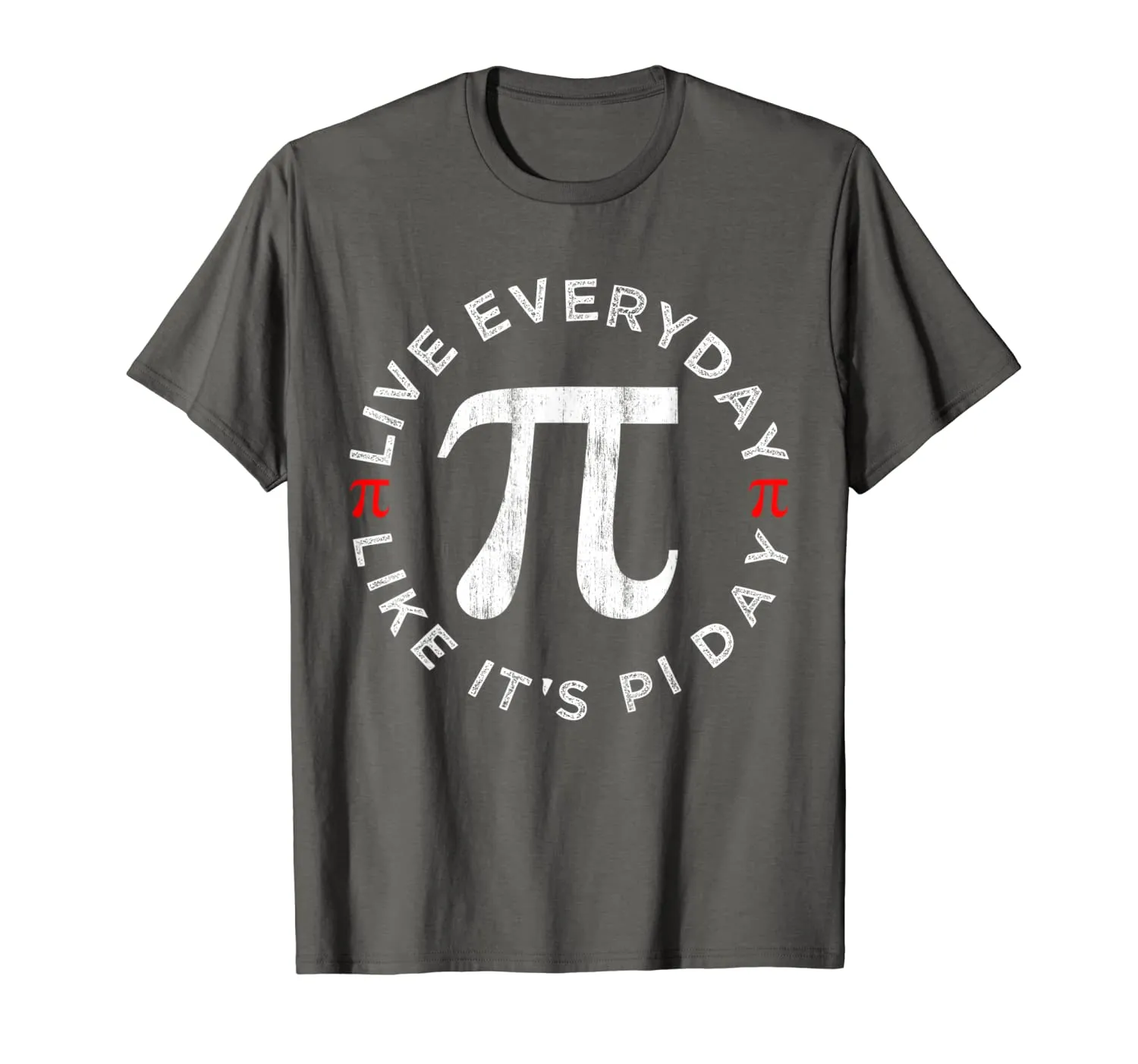 Pi Day Vintage T-Shirt 2020 Live Everyday Like It's Pi Day T-Shirt