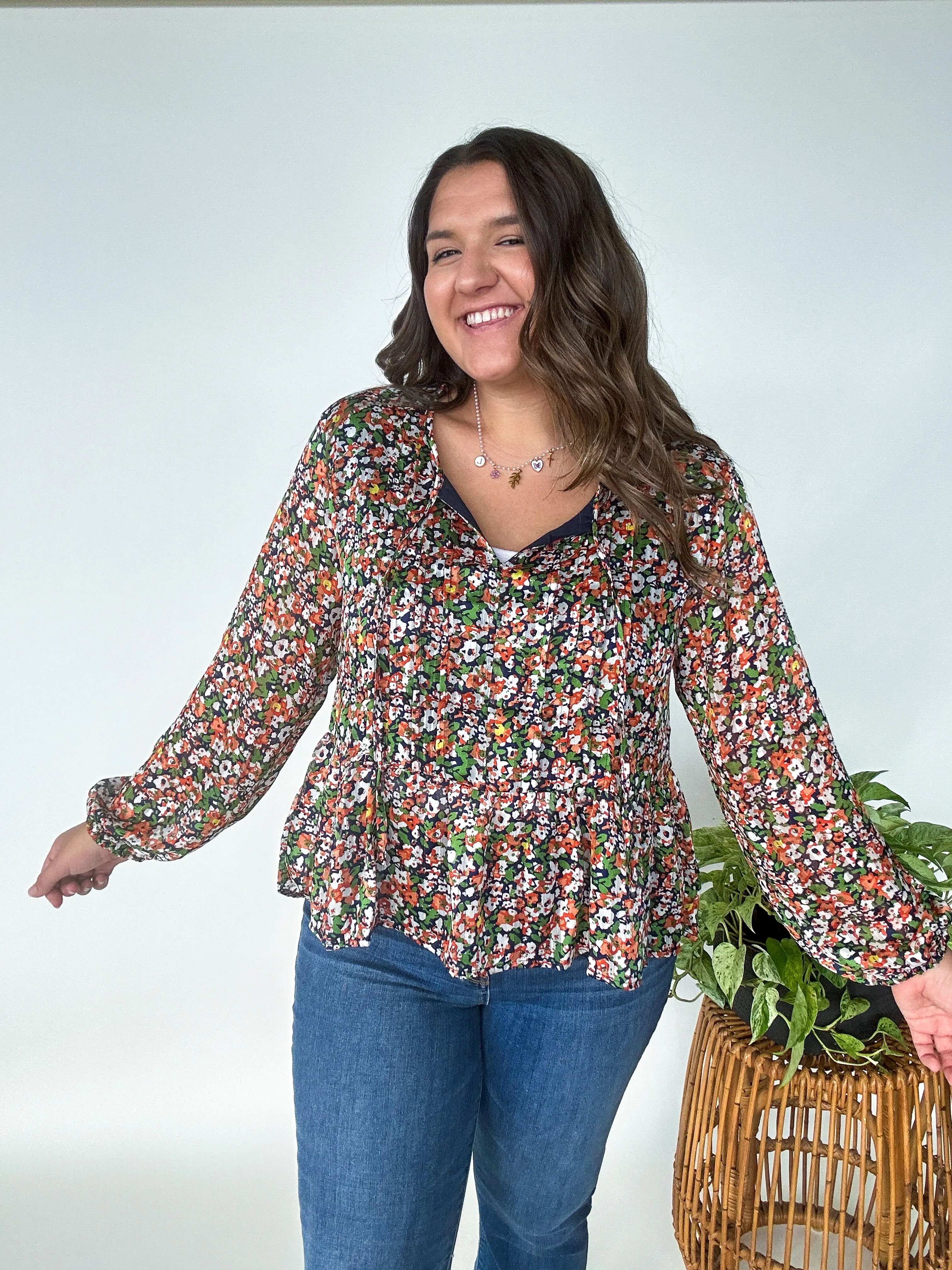 Pinch Me Floral Top