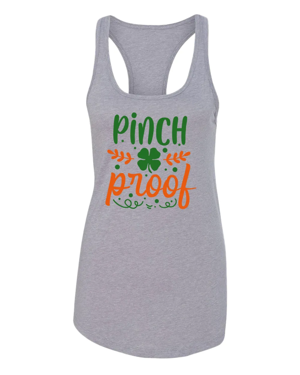 Pinch Proof tank top women racerback st patrick's day tank top