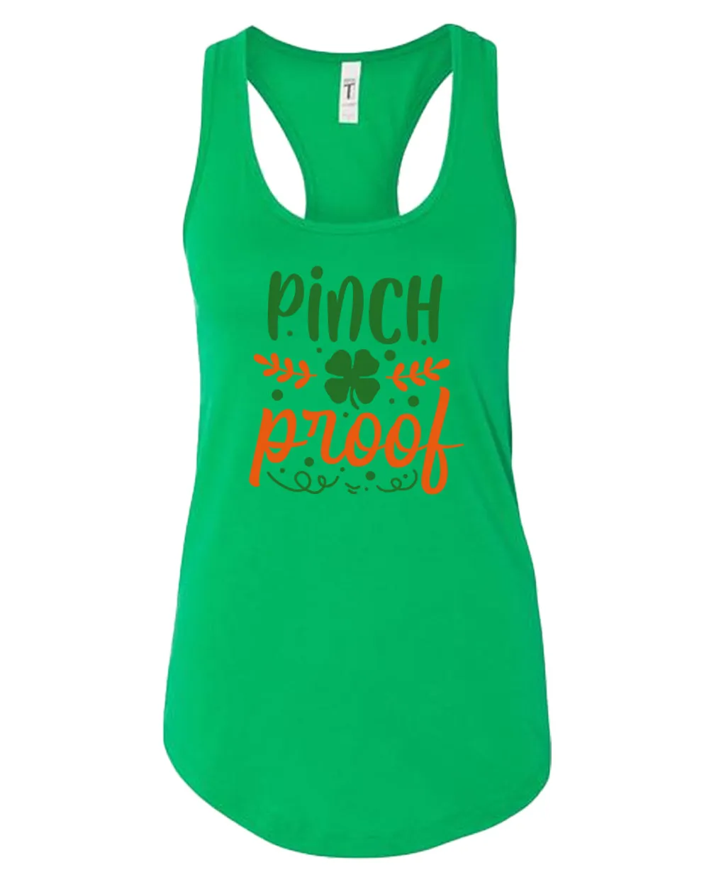 Pinch Proof tank top women racerback st patrick's day tank top