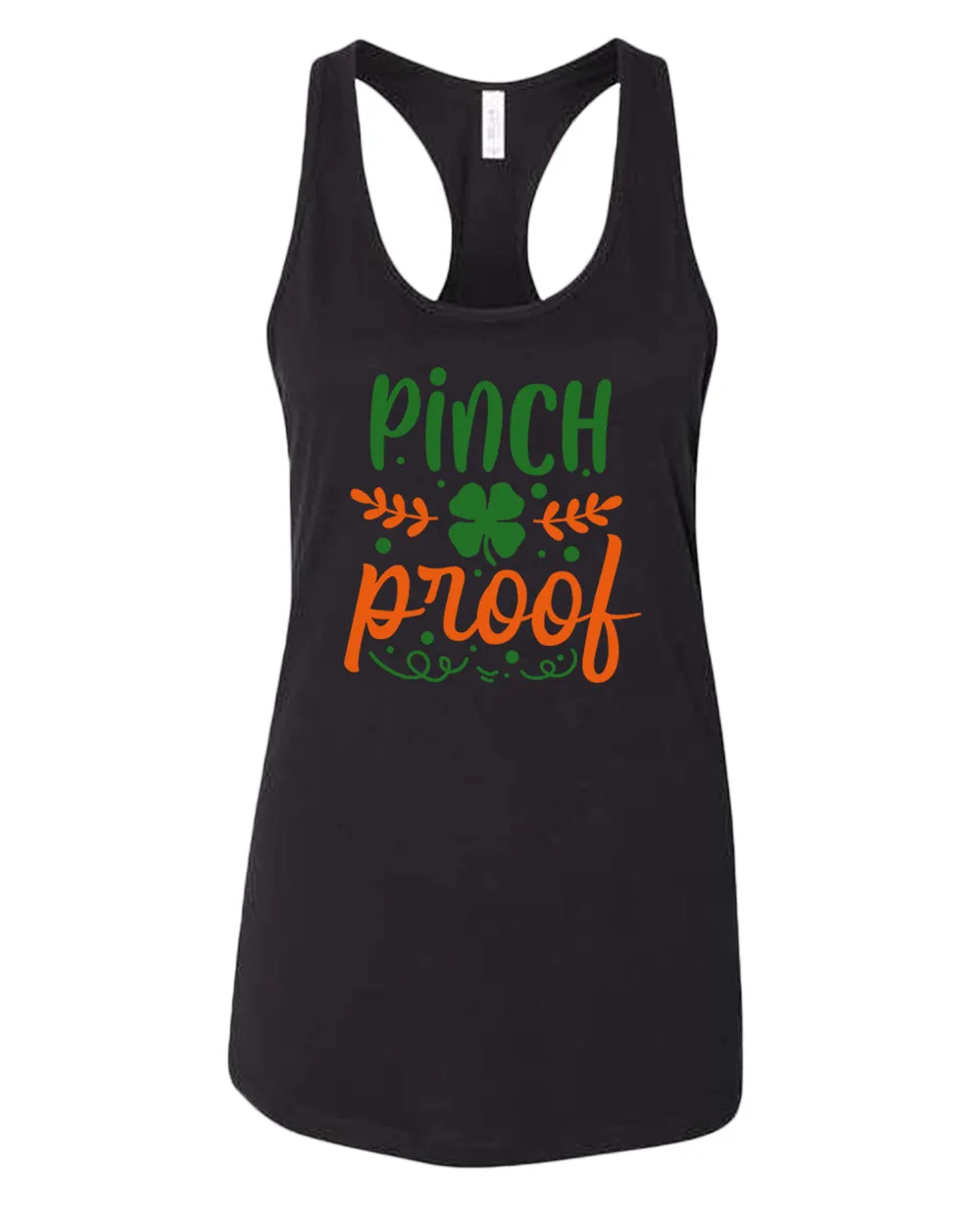 Pinch Proof tank top women racerback st patrick's day tank top