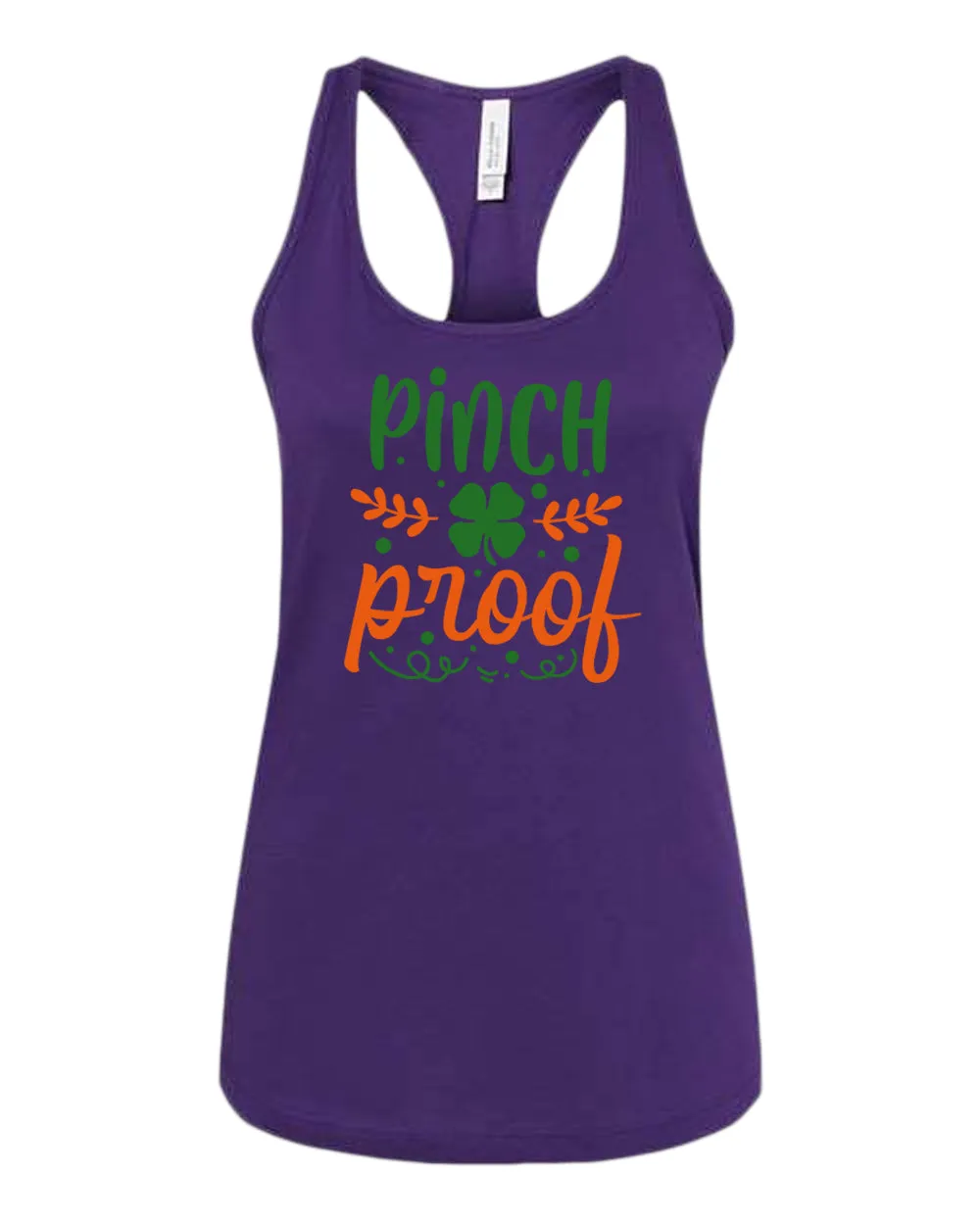 Pinch Proof tank top women racerback st patrick's day tank top