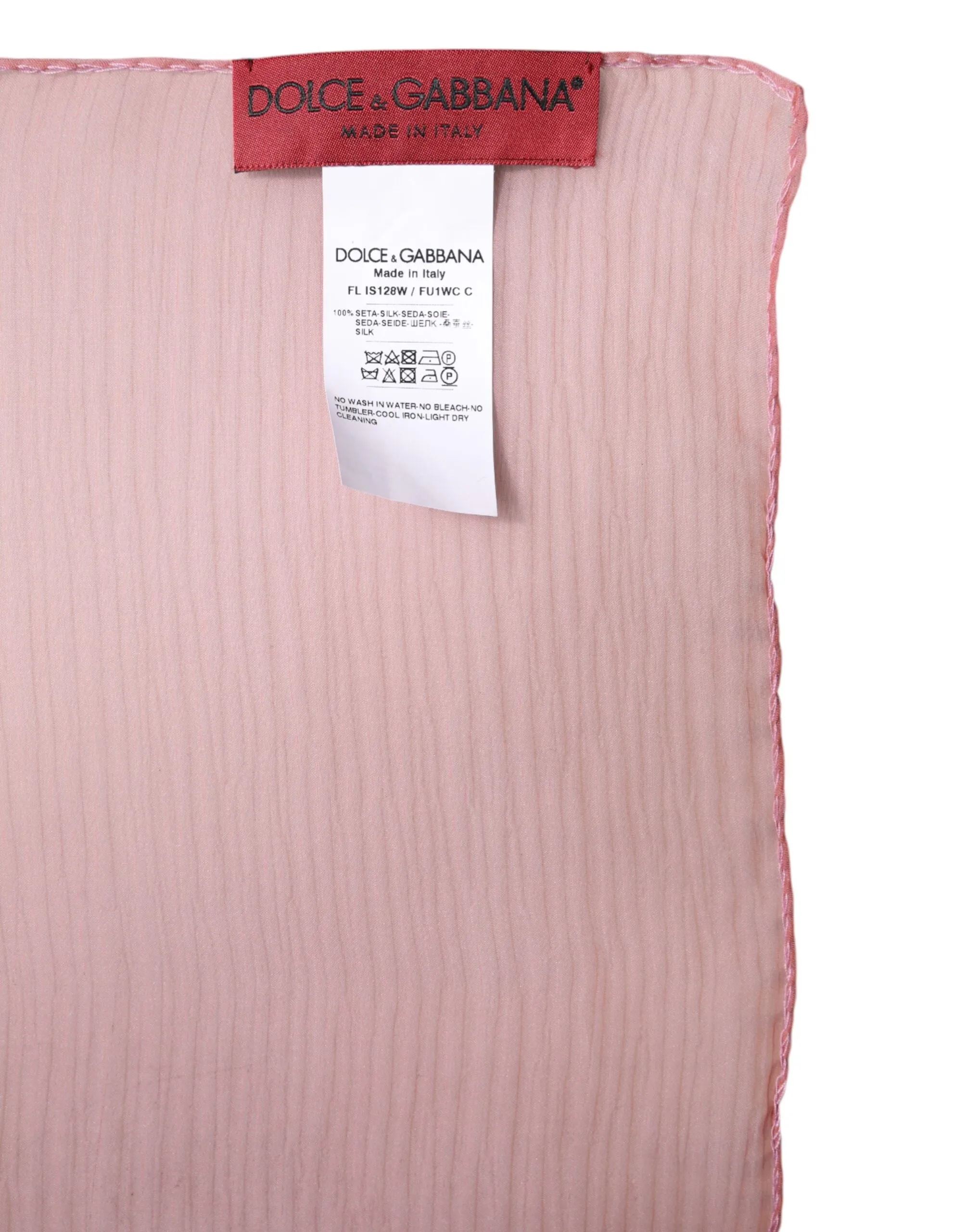 Pink Silk Rectangle Women Wrap Shawl Scarf