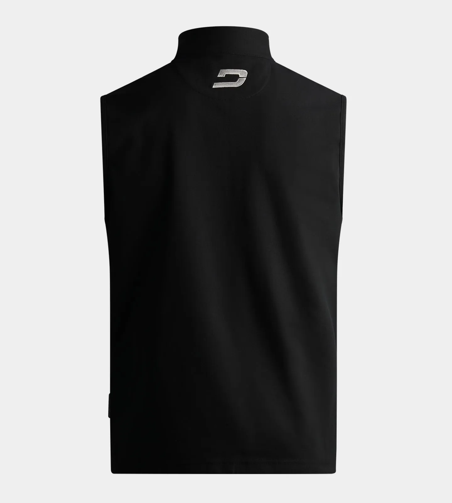 PIQUE SLEEVELESS - BLACK