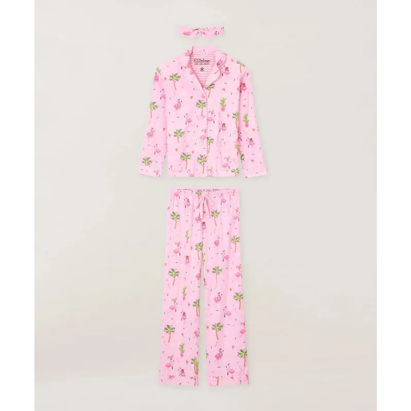 PJ Salvage Flamingo Flannel PJ Set