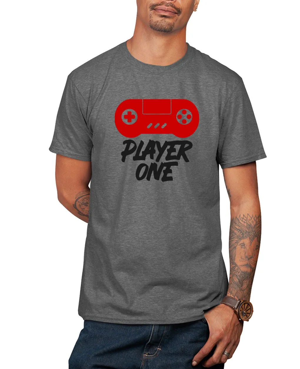 Player 1 t-shirt funny gaming t-shirt