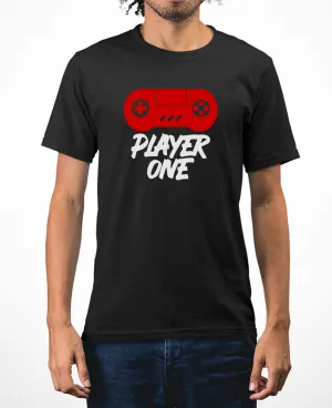 Player 1 t-shirt funny gaming t-shirt