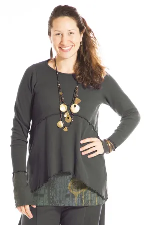 Playhouse Thermal Top Pine UnPatched-Blue Fish Clothing