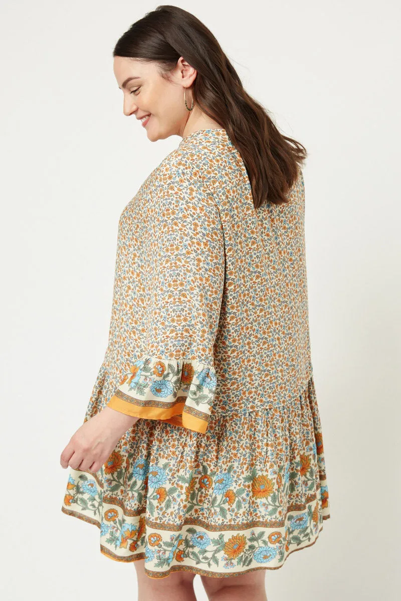 Plus Tassel Tunic Dress